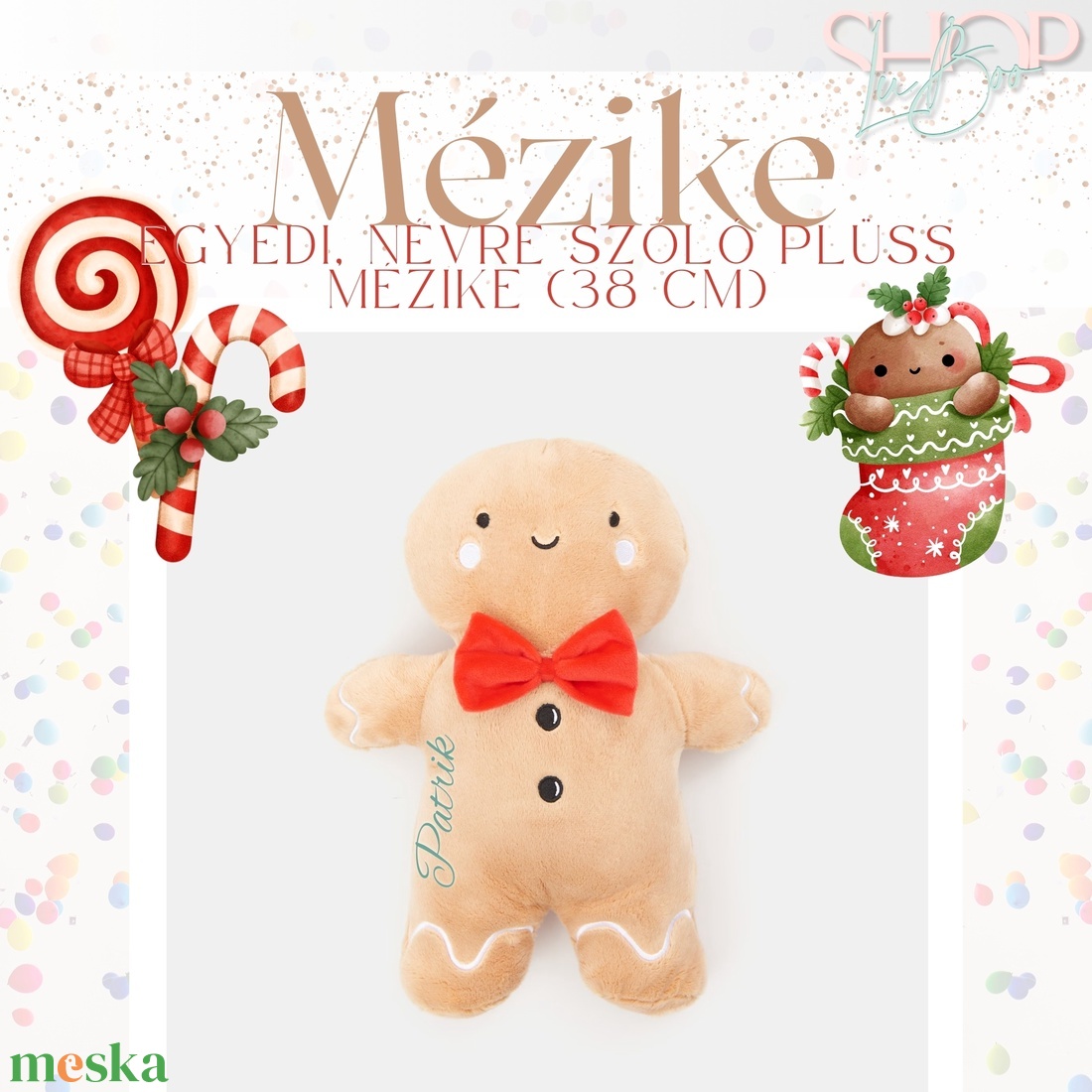 Mézike - Emlékőr plüss figura (38 cm) - játék & sport - plüssállat & játékfigura - más figura - Meska.hu