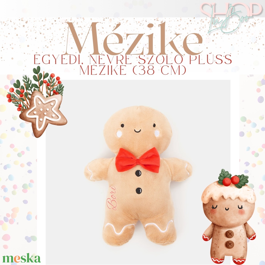Mézike - Emlékőr plüss figura (38 cm) - játék & sport - plüssállat & játékfigura - más figura - Meska.hu