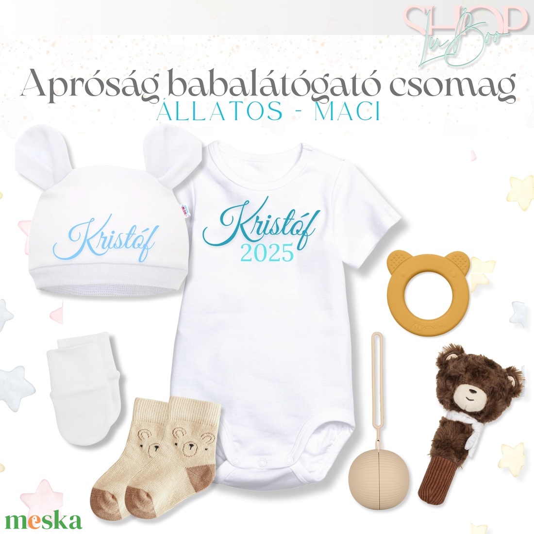 Apróság babacsomag - Maci - játék & sport - plüssállat & játékfigura - maci - Meska.hu