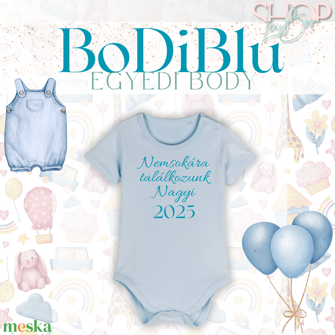 BoDiBlu - Egyedi feliratú baba body - baba - mama - babaruházat - baba body - Meska.hu