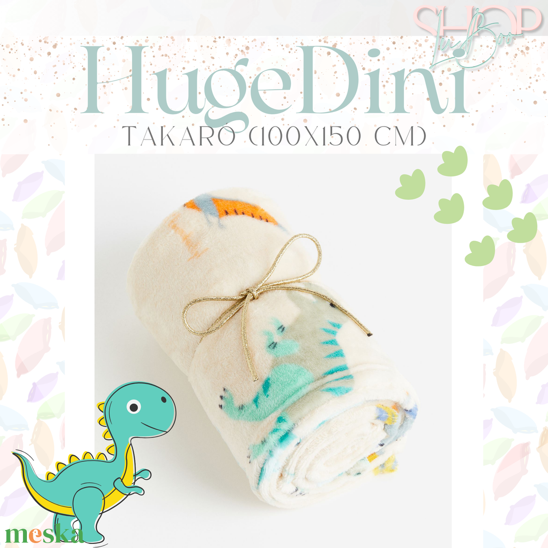 HugeDini - Névre szóló takaró (100X150 cm) - baba - mama - babaágyneműk - babatakaró, gyerek pléd - Meska.hu