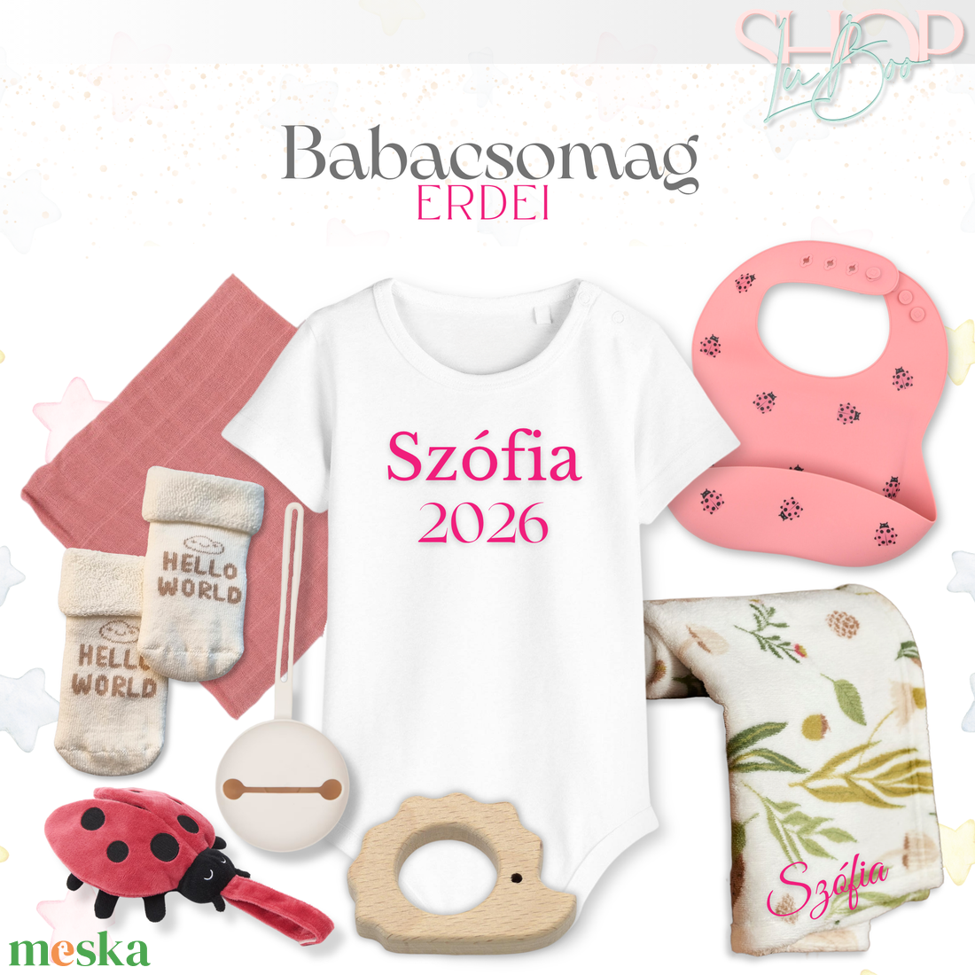 Erdei Baba Csomag - baba - mama - babalátogató ajándékcsomag - Meska.hu