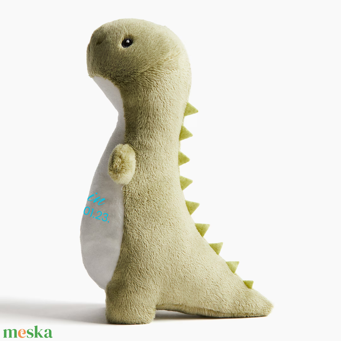 Dru - Névre szóló plüss dinoszaurusz (20 cm) - baba - mama - babaemlékek - baba emlékőrző - Meska.hu