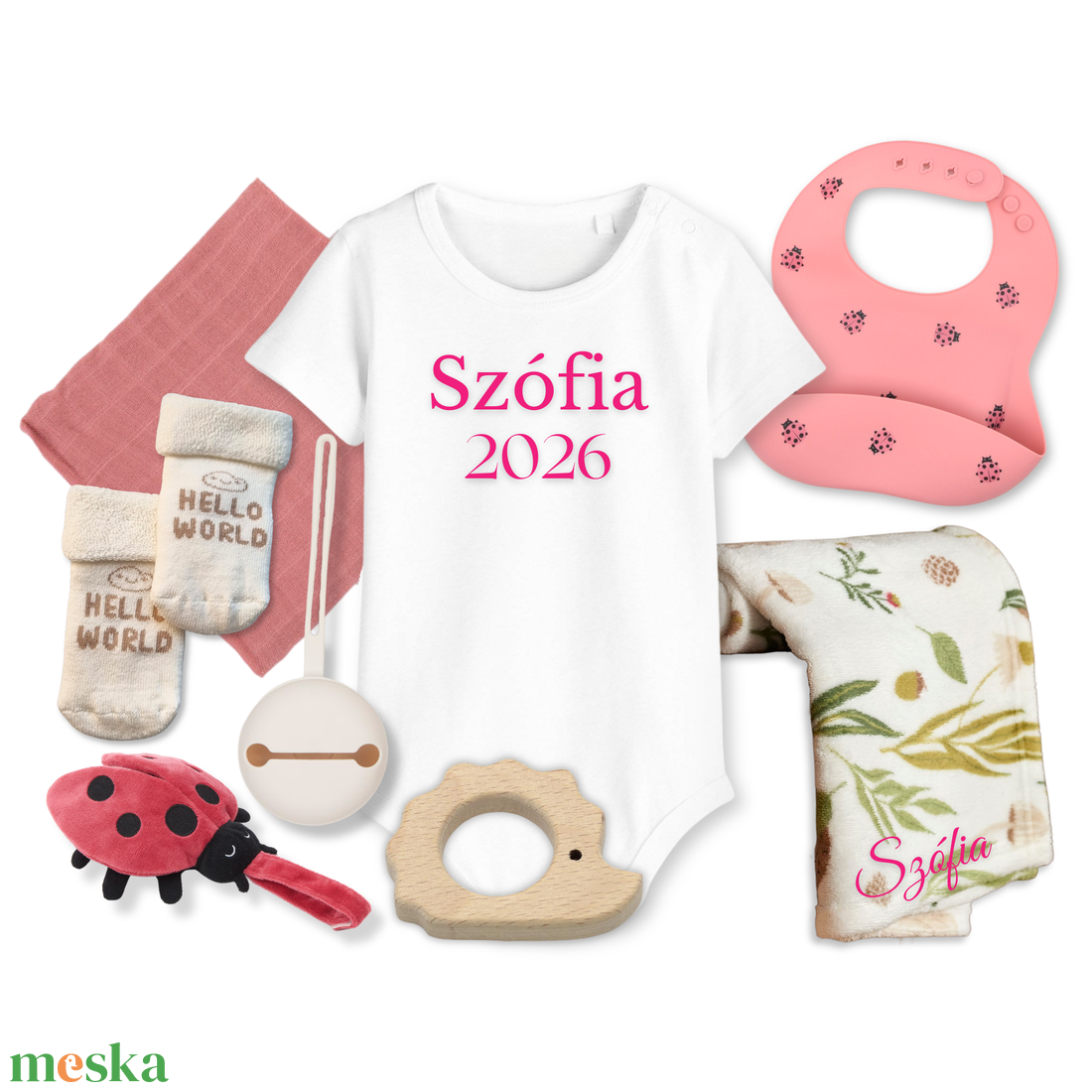 Erdei Baba Csomag - baba - mama - babalátogató ajándékcsomag - Meska.hu