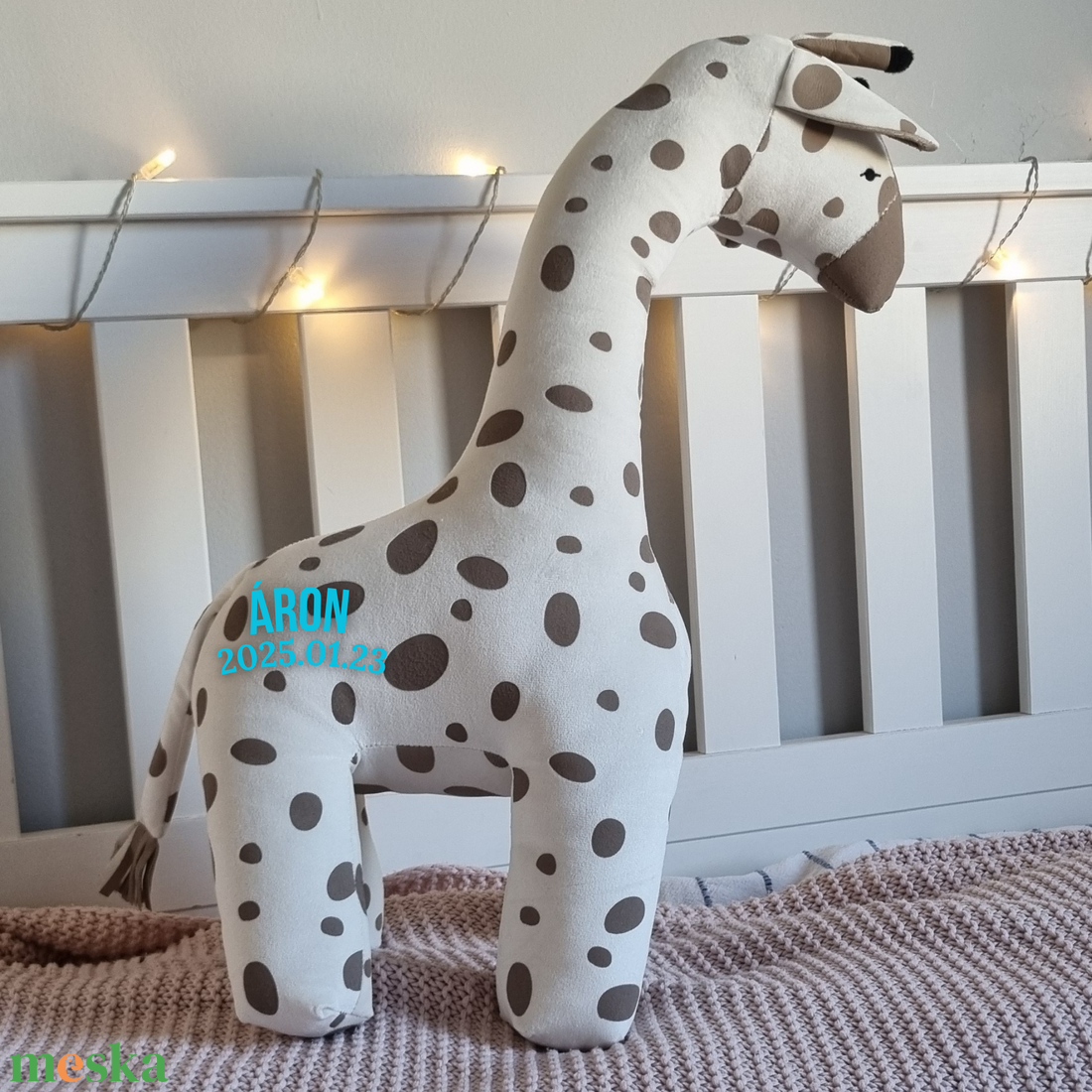Griffy - Óriás emlékőr plüss zsiráf (65 cm) - baba - mama - babaemlékek - baba emlékőrző - Meska.hu