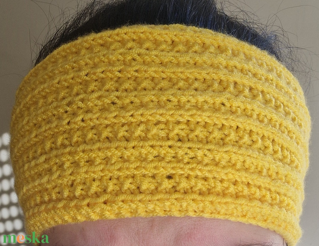 Kolibri kötött fejpánt, fülvédő - ruha & divat - sál, sapka, kendő - fejpánt - Meska.hu