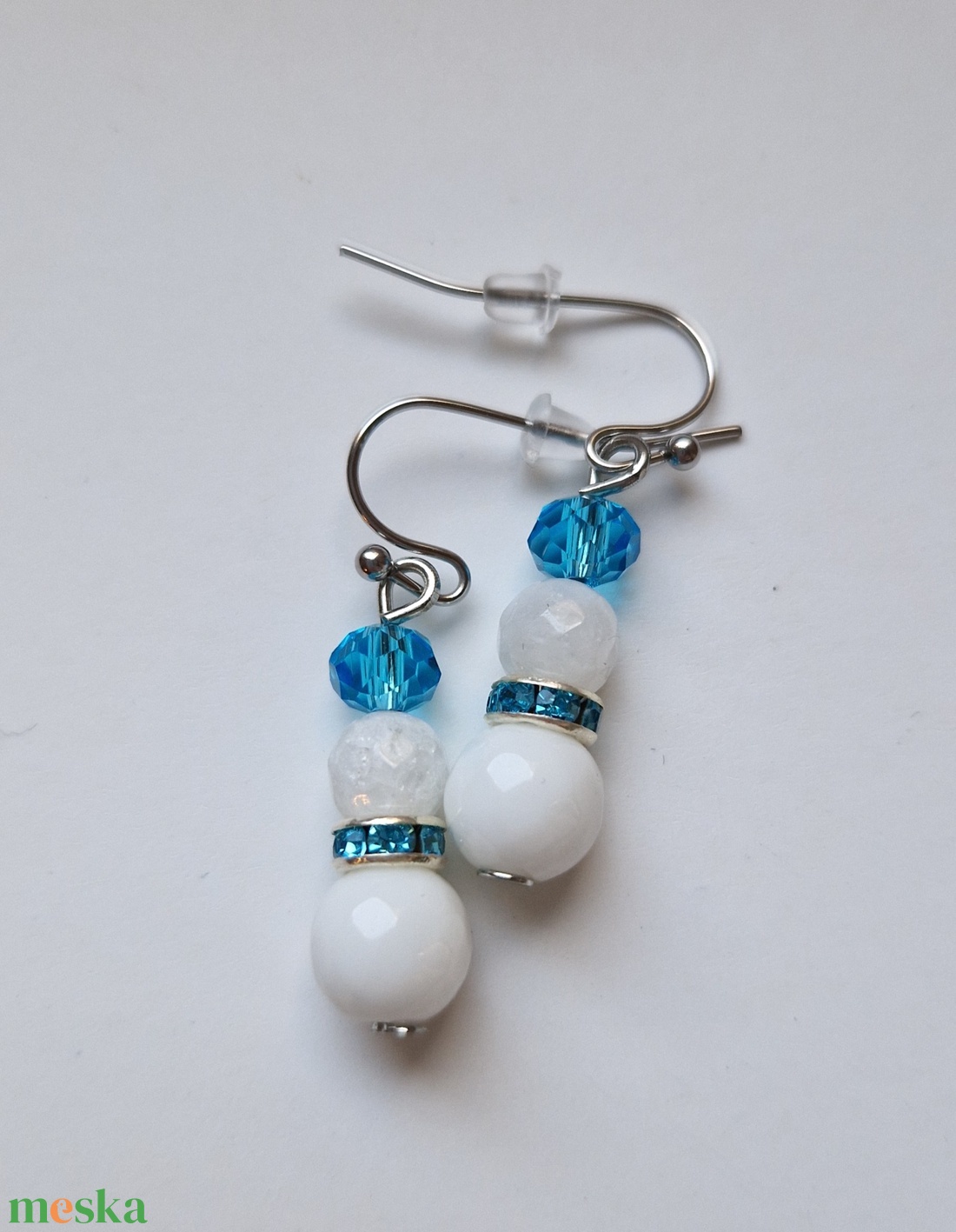 Hóember kék sállal fülbevaló - karácsony - mikulás - mikulás ajándékok - Meska.hu Hóember kék sállal fülbevaló - karácsony - mikulás - mikulás ajándékok - Meska.hu