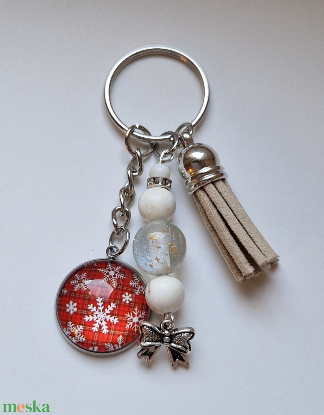 Téli hangulat II. kulcstartó - karácsony - mikulás - mikulás ajándékok - Meska.hu Téli hangulat II. kulcstartó - karácsony - mikulás - mikulás ajándékok - Meska.hu