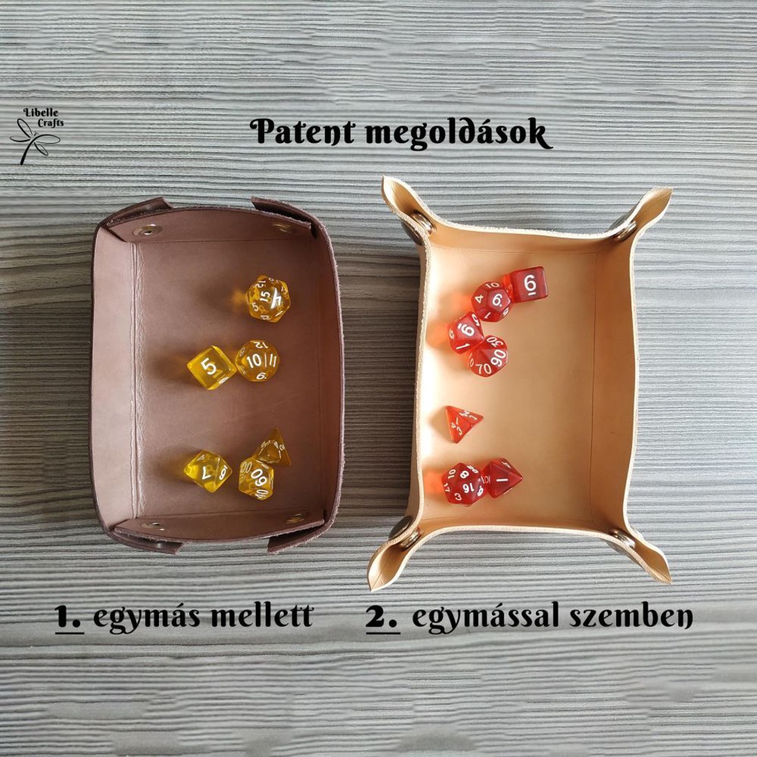 Dungeons and Dragons kockadobó tálca - játék & sport - táblajáték és kártyajáték - társasjátékok - dobókocka - Meska.hu
