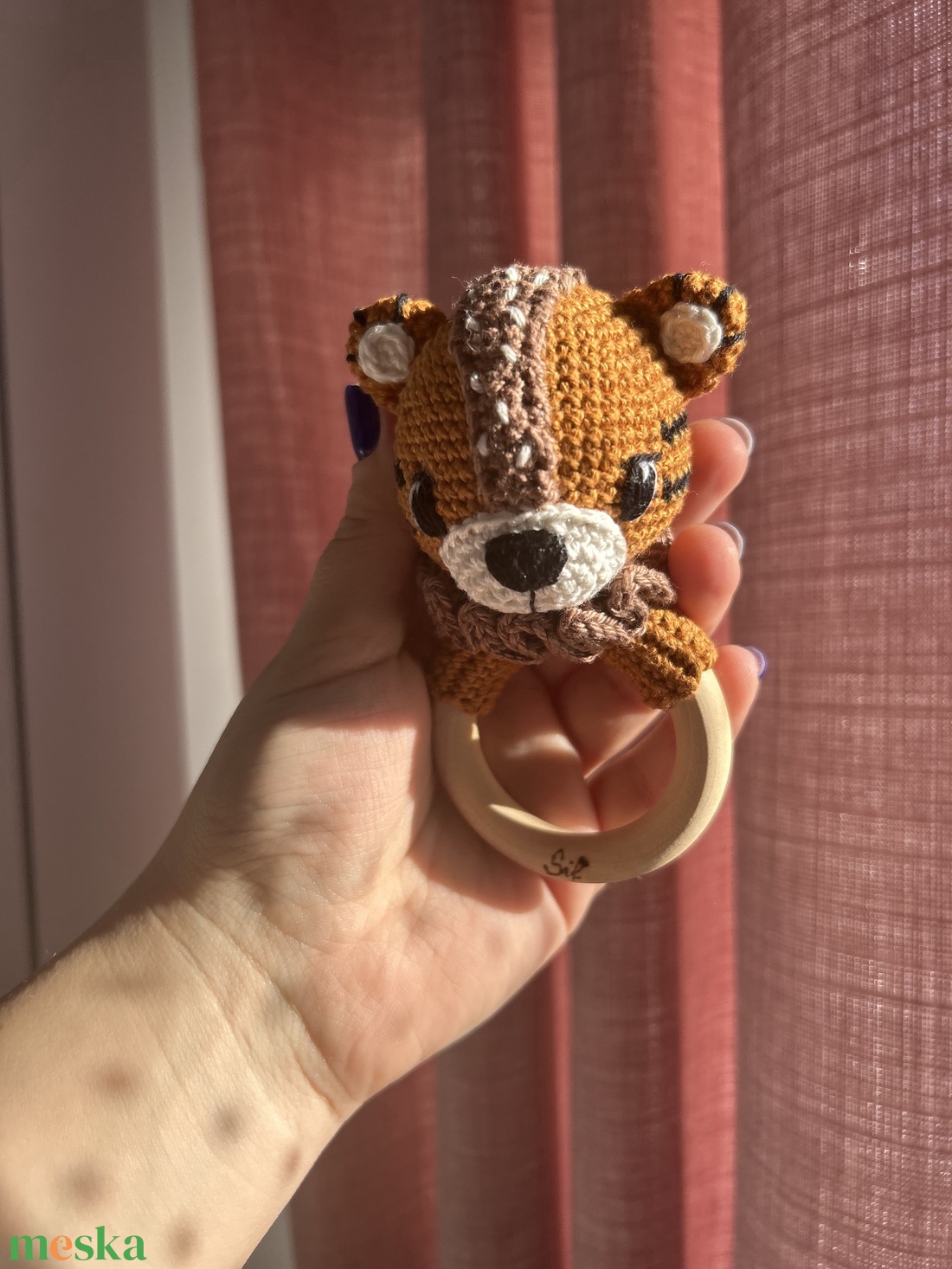 Horgolt baba csörgő szett - baba - mama - baba játékok - csörgő - Meska.hu