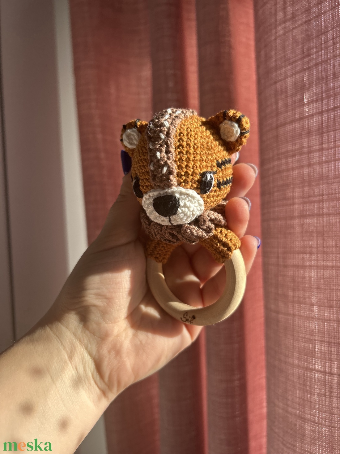 Horgolt baba csörgő szett - baba - mama - baba játékok - csörgő - Meska.hu