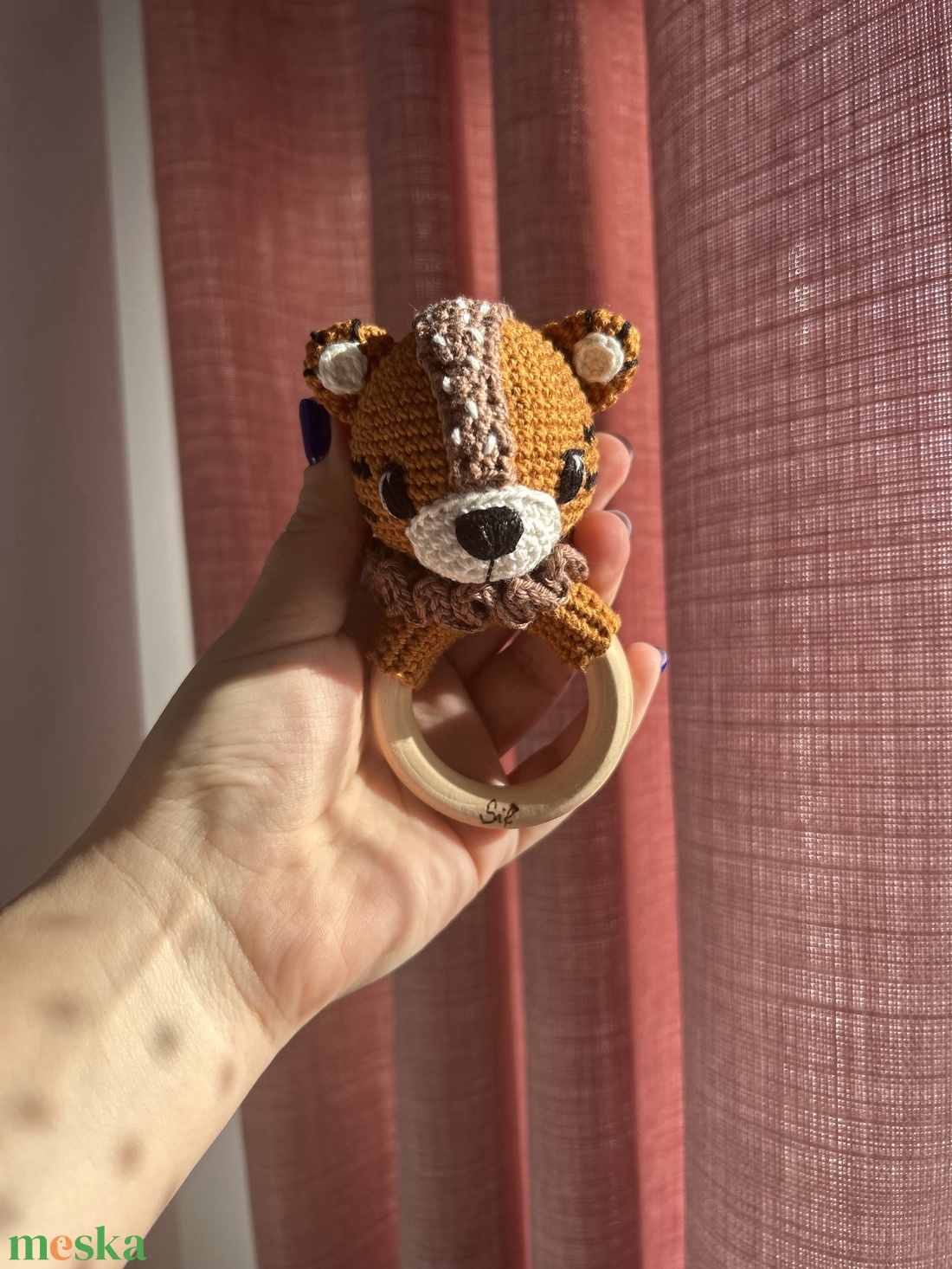 Horgolt baba csörgő szett - baba - mama - baba játékok - csörgő - Meska.hu