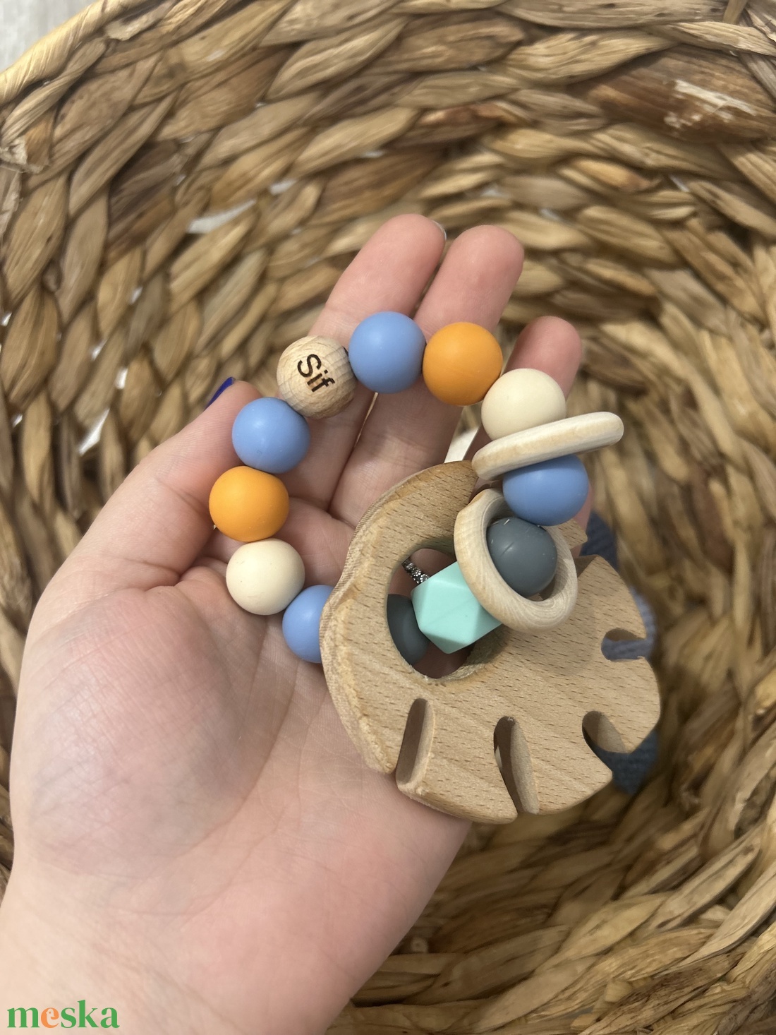 Hernyó baba szett - baba - mama - baba játékok - csörgő - Meska.hu