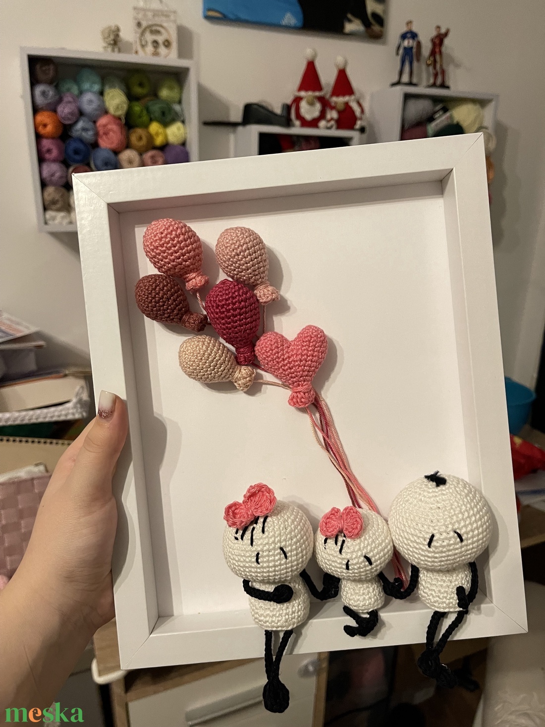 Bigli Kép - esküvő - emlék & ajándék - nászajándék - esküvői pénzátadó képkeret - Meska.hu