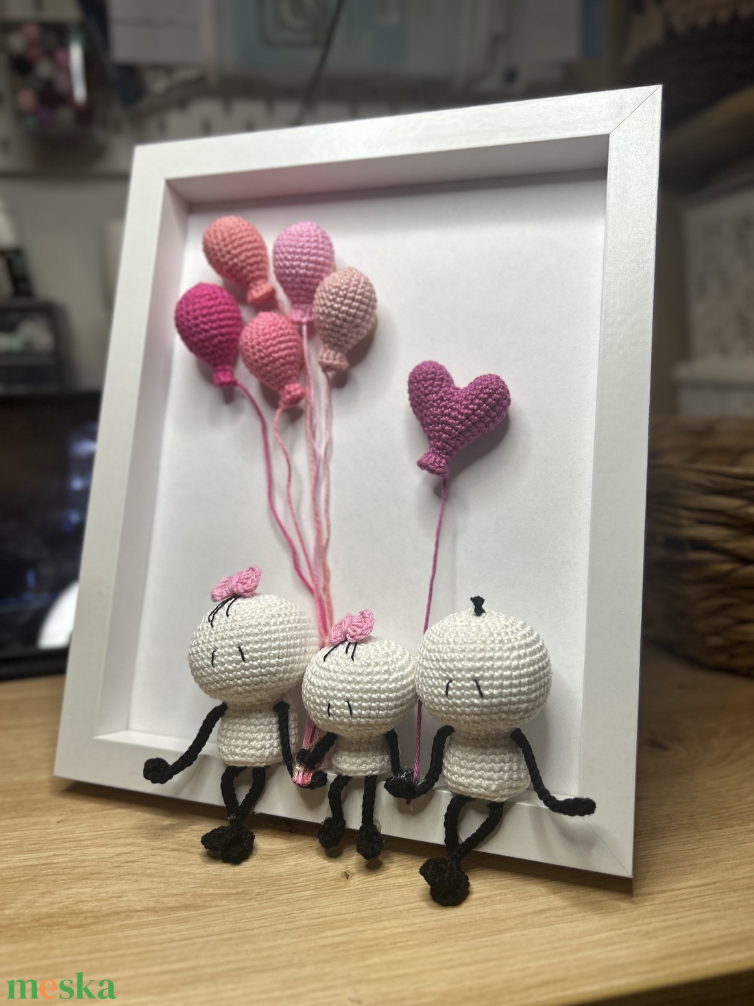 Bigli Kép - esküvő - emlék & ajándék - nászajándék - esküvői pénzátadó képkeret - Meska.hu