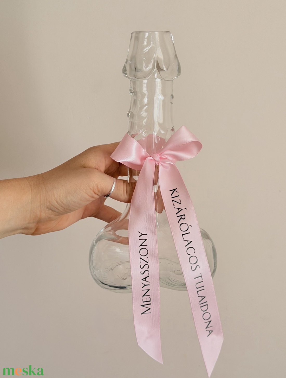 Pikáns 0,5 l-es üveg lánybúcsúra, 18+ �� - esküvő - lánybúcsú - Meska.hu