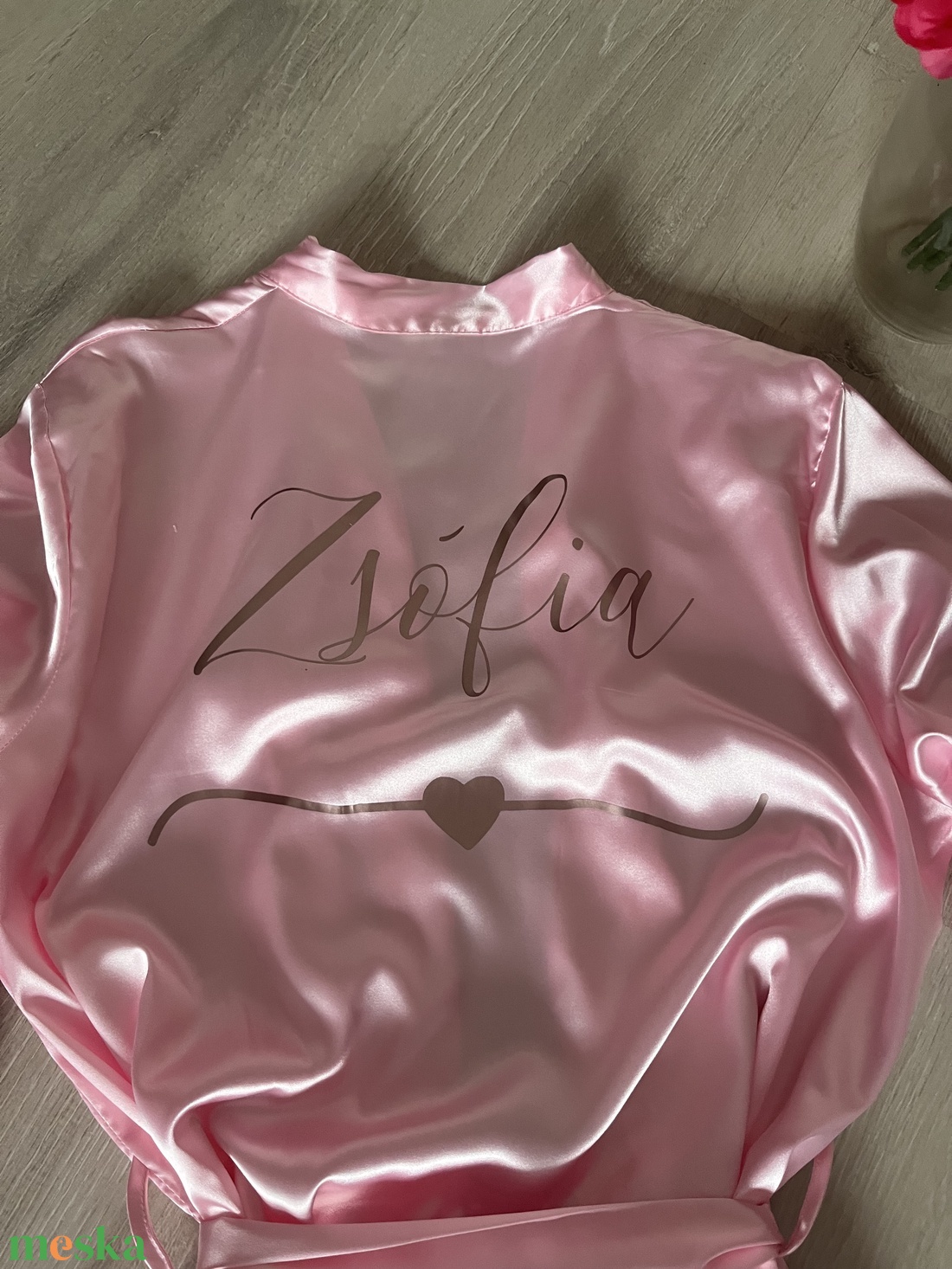 Zsófia feliratú köntös - esküvő - kiegészítők - esküvői köntös - Meska.hu Zsófia feliratú köntös - esküvő - kiegészítők - esküvői köntös - Meska.hu