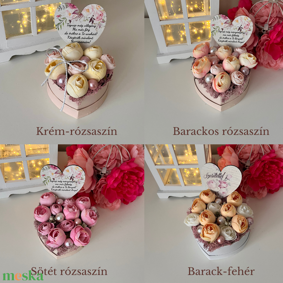 Szülőköszöntő, nagymama köszöntő nagy virágbox - esküvő - emlék & ajándék - szülőköszöntő ajándék - Meska.hu Szülőköszöntő, nagymama köszöntő nagy virágbox - esküvő - emlék & ajándék - szülőköszöntő ajándék - Meska.hu