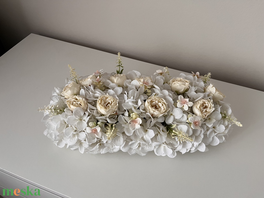 Esküvői asztaldísz, főasztaldísz - esküvő - dekoráció - asztaldísz - Meska.hu