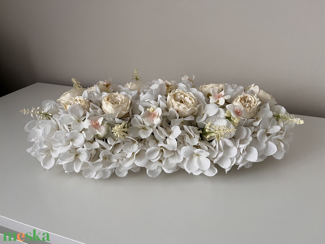 Esküvői asztaldísz, főasztaldísz - esküvő - dekoráció - asztaldísz - Meska.hu