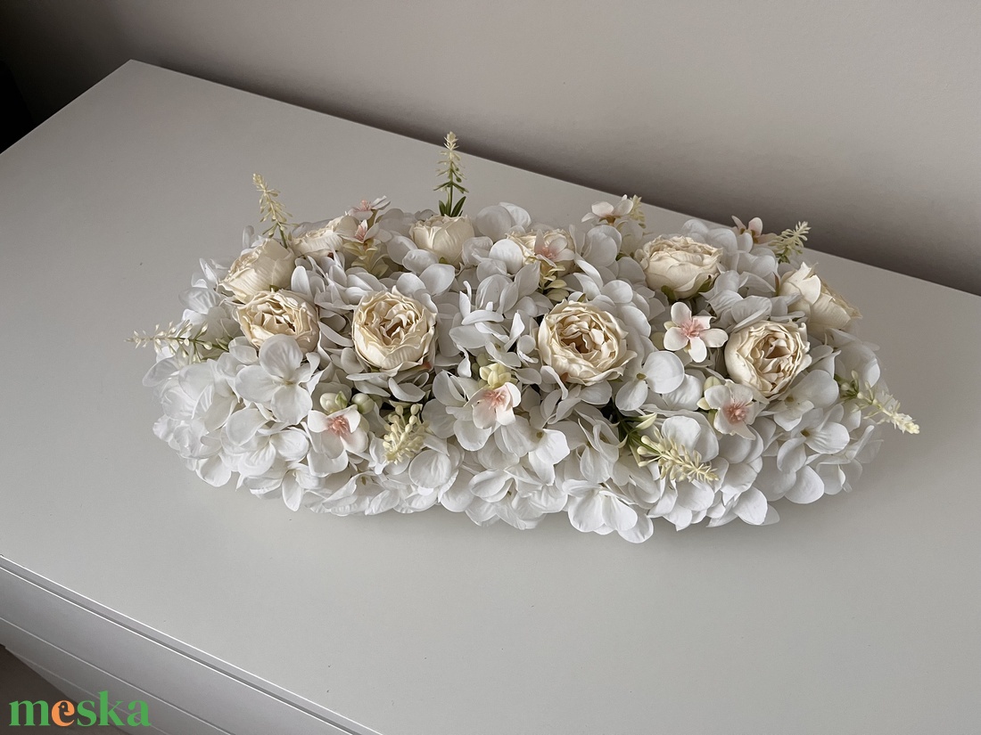 Esküvői asztaldísz, főasztaldísz - esküvő - dekoráció - asztaldísz - Meska.hu