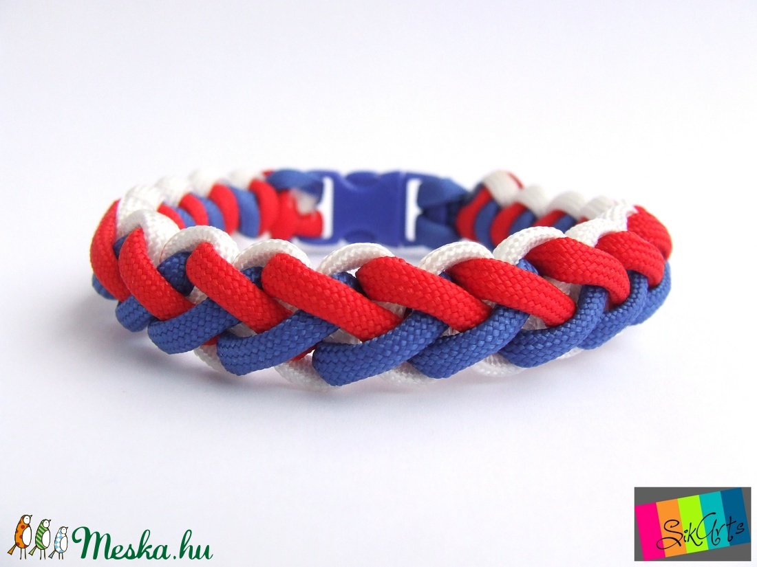 Zipper paracord karkötő -  - Meska.hu