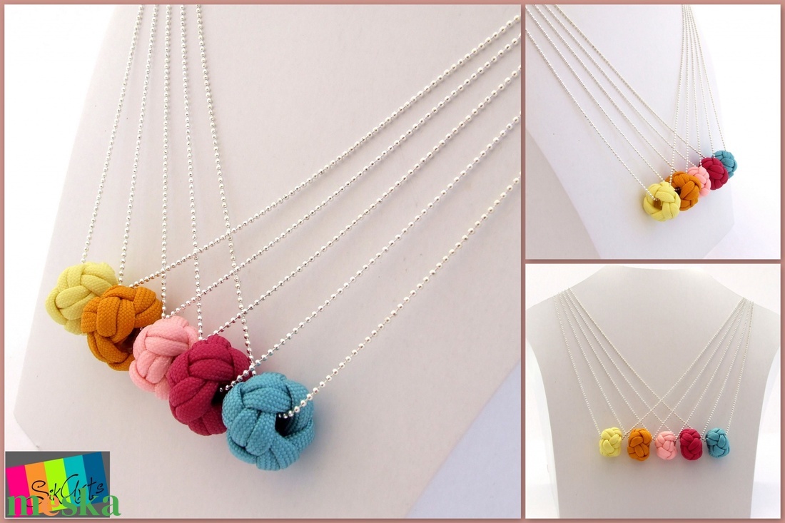 Berry III. paracord nyaklánc - ékszer - nyaklánc - bogyós nyaklánc - Meska.hu