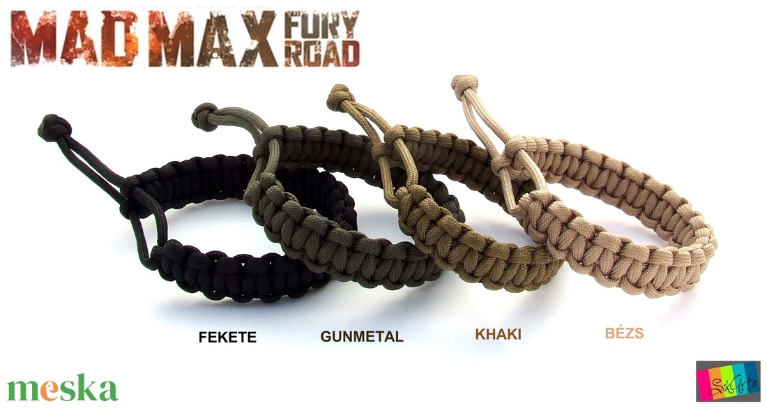 MADMAX paracord karkötő - ékszer - karkötő - fonott karkötő - Meska.hu