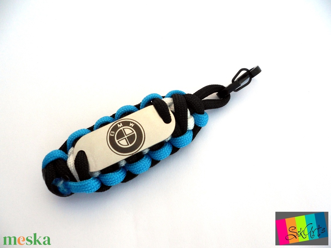 BMW-s paracord kulcstartó - táska & tok - kulcstartó & táskadísz - kulcstartó - Meska.hu BMW-s paracord kulcstartó - táska & tok - kulcstartó & táskadísz - kulcstartó - Meska.hu