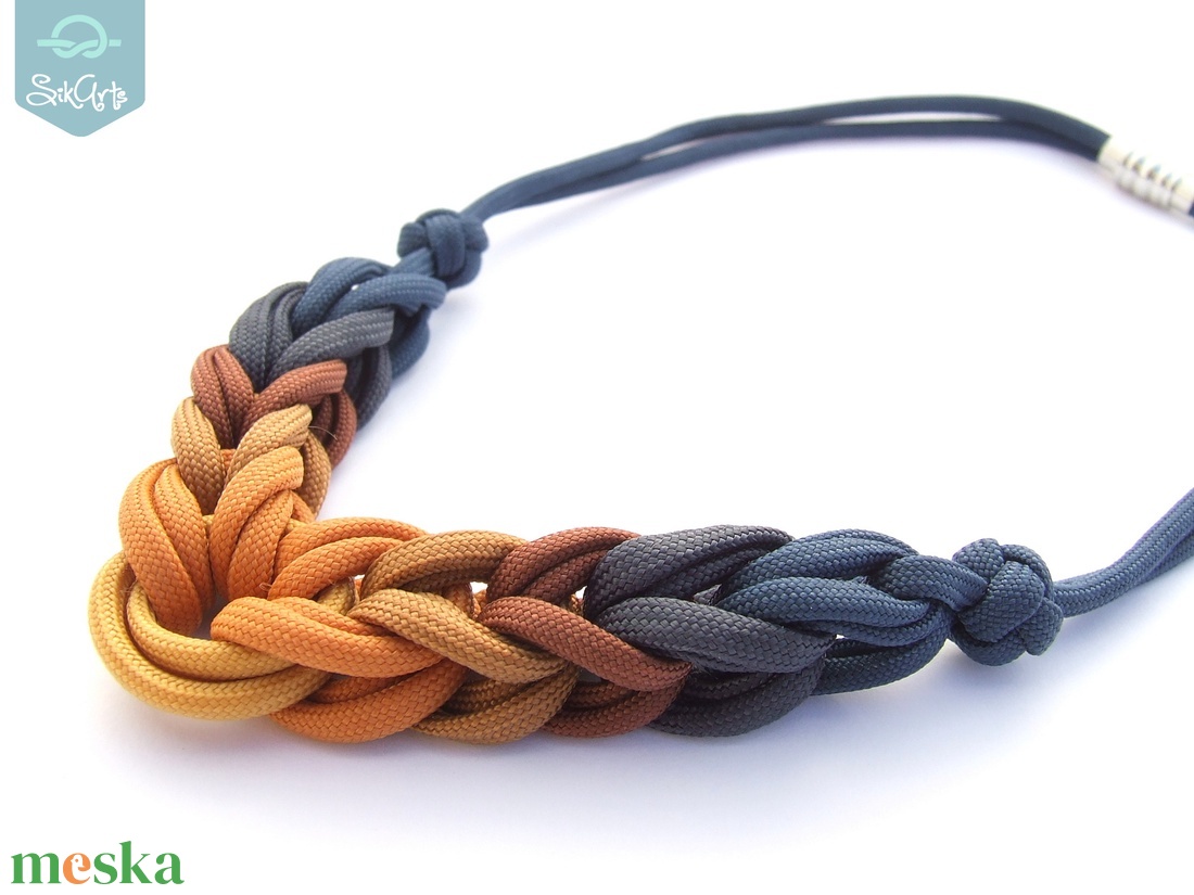 HOOP paracord nyaklánc - Royal - ékszer - nyaklánc - medál nélküli nyaklánc - Meska.hu HOOP paracord nyaklánc - Royal - ékszer - nyaklánc - medál nélküli nyaklánc - Meska.hu