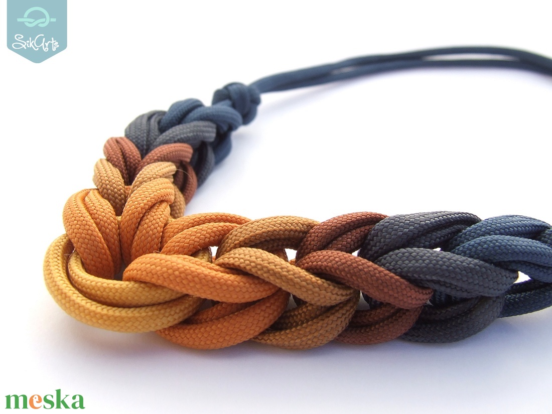 HOOP paracord nyaklánc - Royal - ékszer - nyaklánc - medál nélküli nyaklánc - Meska.hu HOOP paracord nyaklánc - Royal - ékszer - nyaklánc - medál nélküli nyaklánc - Meska.hu