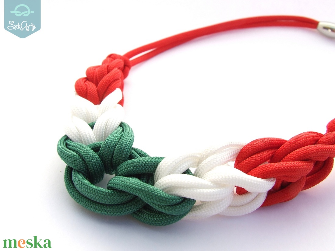 HOOP paracord nyaklánc - Magyaros - ékszer - nyaklánc - medál nélküli nyaklánc - Meska.hu HOOP paracord nyaklánc - Magyaros - ékszer - nyaklánc - medál nélküli nyaklánc - Meska.hu
