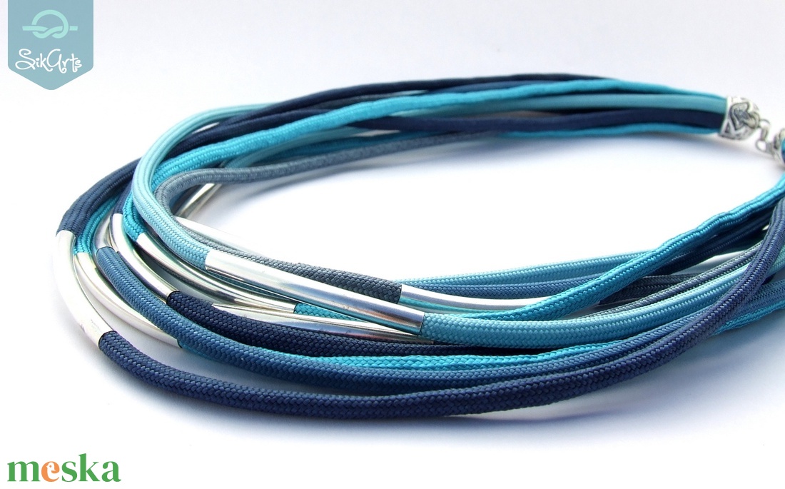 THREADS paracord nyaklánc - Blue - ékszer - nyaklánc - medál nélküli nyaklánc - Meska.hu THREADS paracord nyaklánc - Blue - ékszer - nyaklánc - medál nélküli nyaklánc - Meska.hu