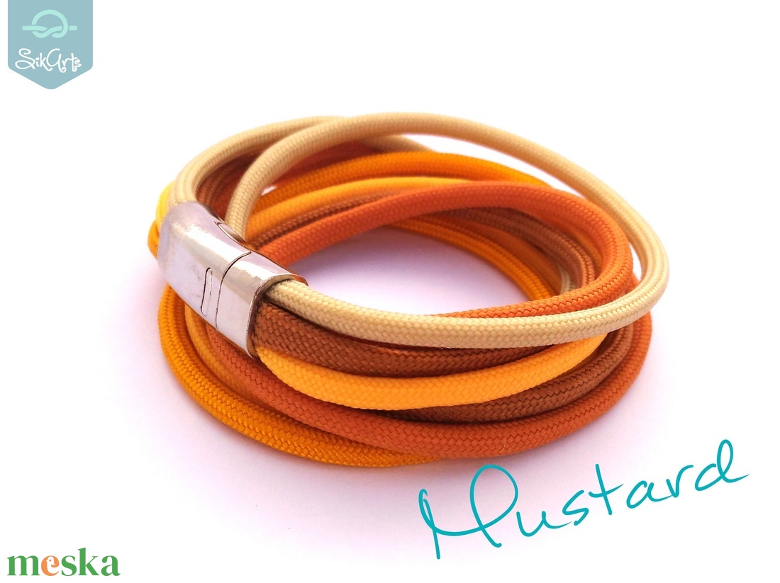 THREADS paracord karkötő - Mustard - ékszer - karkötő - fonott karkötő - Meska.hu THREADS paracord karkötő - Mustard - ékszer - karkötő - fonott karkötő - Meska.hu