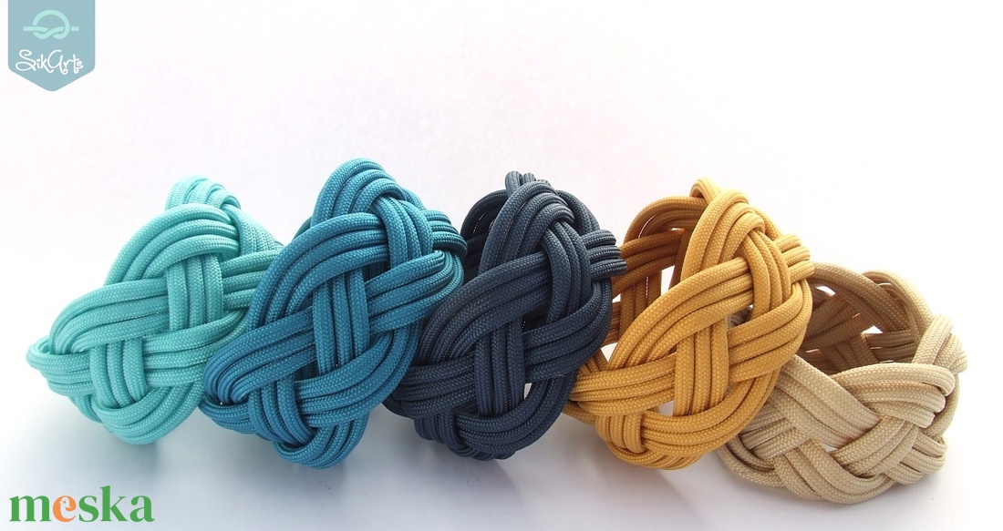 CELTIC paracord karkötő - ONE Color - ékszer - karkötő - fonott karkötő - Meska.hu
