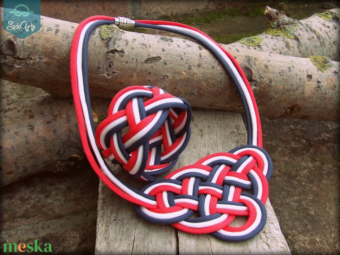 CELTIC paracord nyaklánc - Sailor - ékszer - nyaklánc - statement nyaklánc - Meska.hu