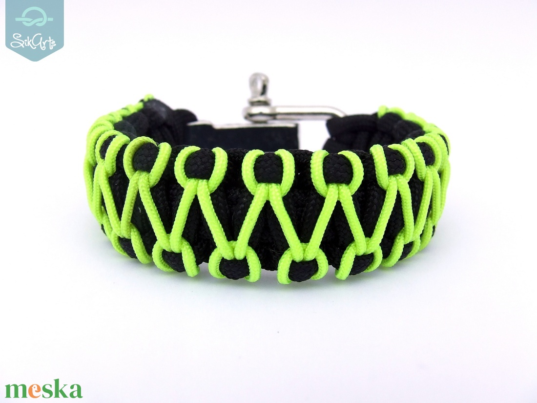 CONTINENTAL paracord karkötő - ékszer - karkötő - fonott karkötő - Meska.hu