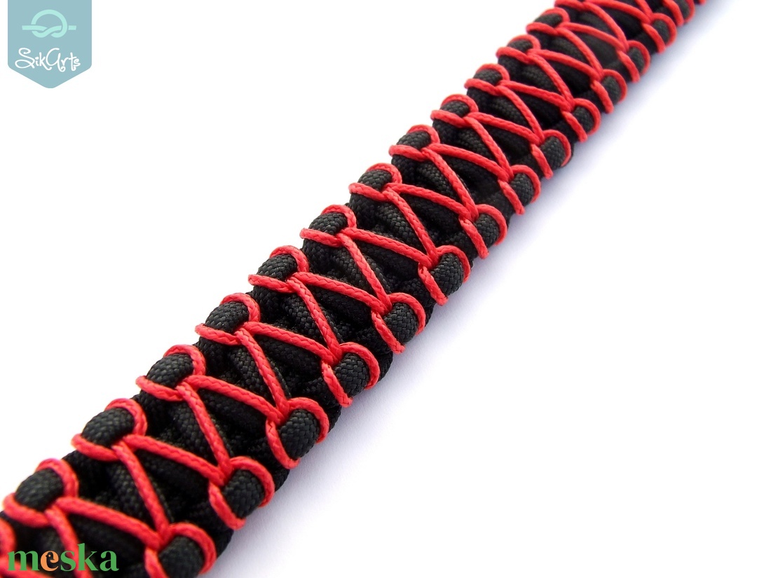 CONTINENTAL paracord karkötő - ékszer - karkötő - fonott karkötő - Meska.hu