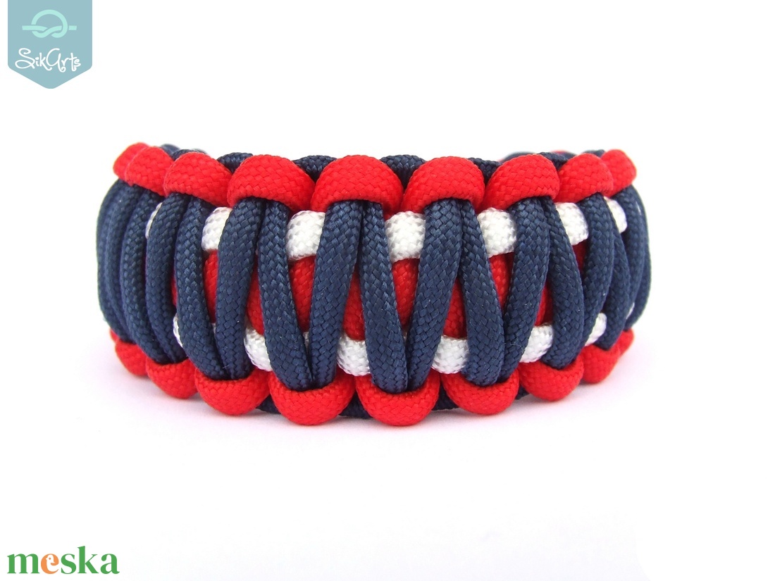 TOMMY paracord karkötő - ékszer - karkötő - fonott karkötő - Meska.hu