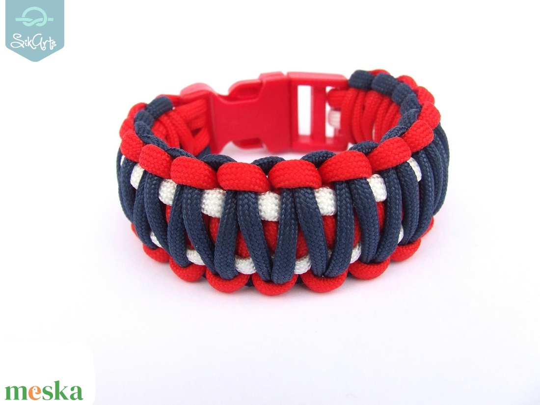 TOMMY paracord karkötő - ékszer - karkötő - fonott karkötő - Meska.hu