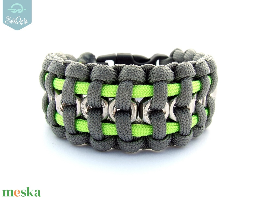 HEXNUT paracord karkötő 6-os anyával - ékszer - karkötő - fonott karkötő - Meska.hu HEXNUT paracord karkötő 6-os anyával - ékszer - karkötő - fonott karkötő - Meska.hu