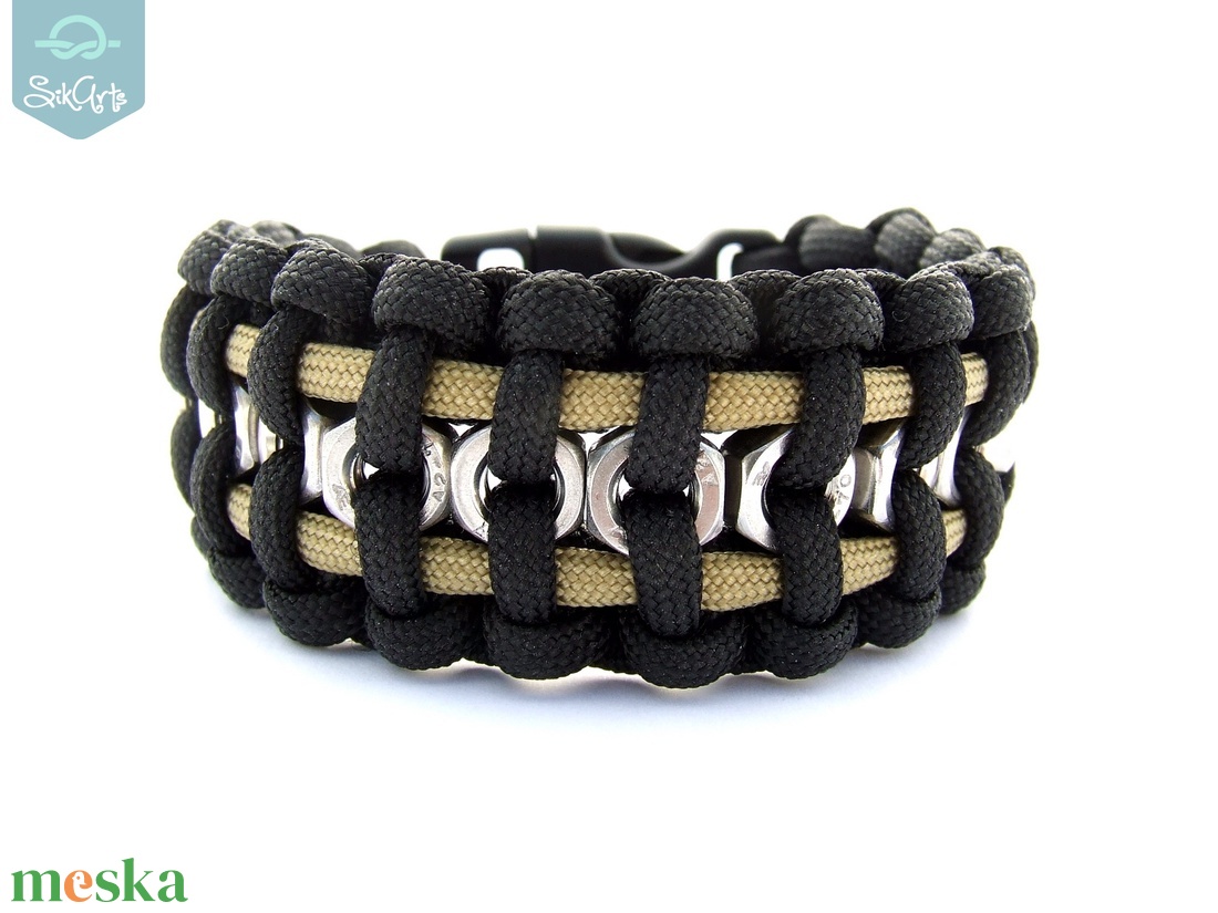 HEXNUT paracord karkötő 6-os anyával - ékszer - karkötő - fonott karkötő - Meska.hu HEXNUT paracord karkötő 6-os anyával - ékszer - karkötő - fonott karkötő - Meska.hu