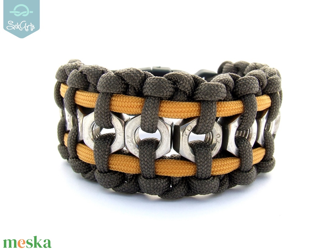 HEXNUT paracord karkötő 8-as anyával - ékszer - karkötő - fonott karkötő - Meska.hu HEXNUT paracord karkötő 8-as anyával - ékszer - karkötő - fonott karkötő - Meska.hu