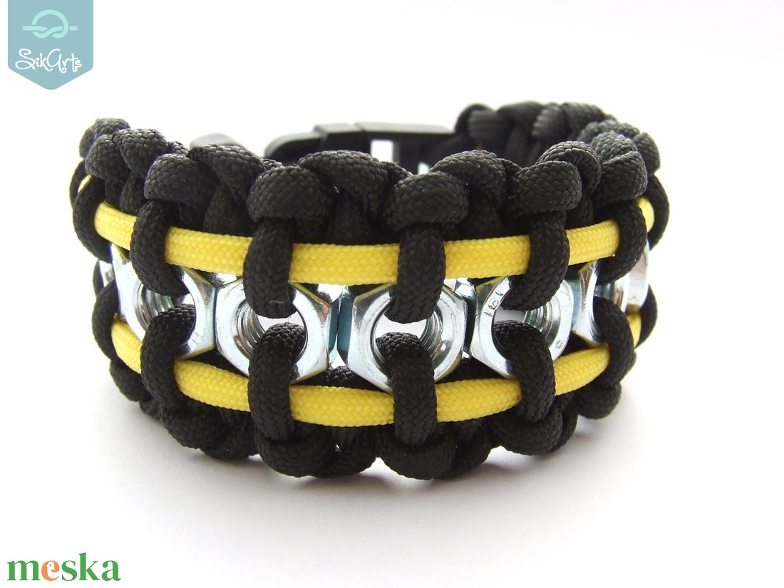 HEXNUT paracord karkötő 8-as anyával - ékszer - karkötő - fonott karkötő - Meska.hu HEXNUT paracord karkötő 8-as anyával - ékszer - karkötő - fonott karkötő - Meska.hu