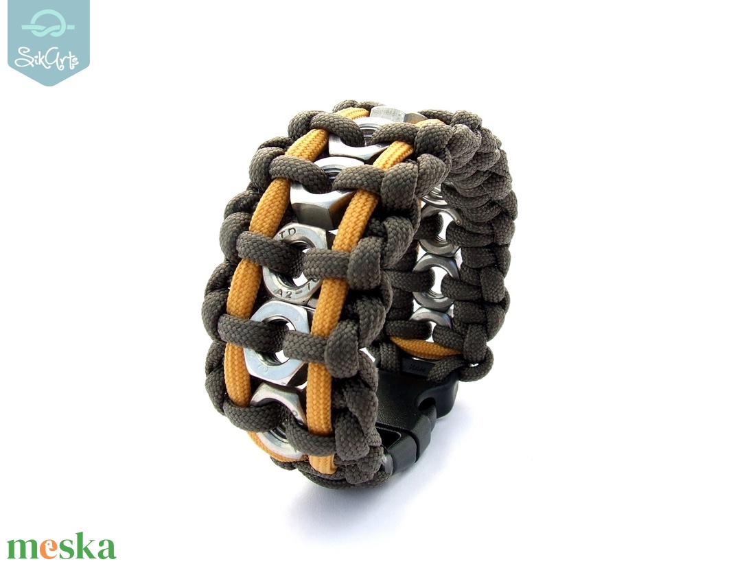 HEXNUT paracord karkötő 8-as anyával - ékszer - karkötő - fonott karkötő - Meska.hu HEXNUT paracord karkötő 8-as anyával - ékszer - karkötő - fonott karkötő - Meska.hu