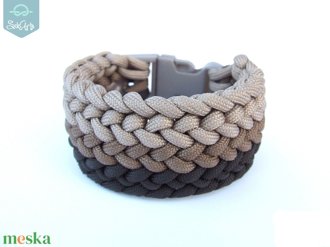 CONQUISTADOR paracord karkötő - COLORED - ékszer - karkötő - fonott karkötő - Meska.hu