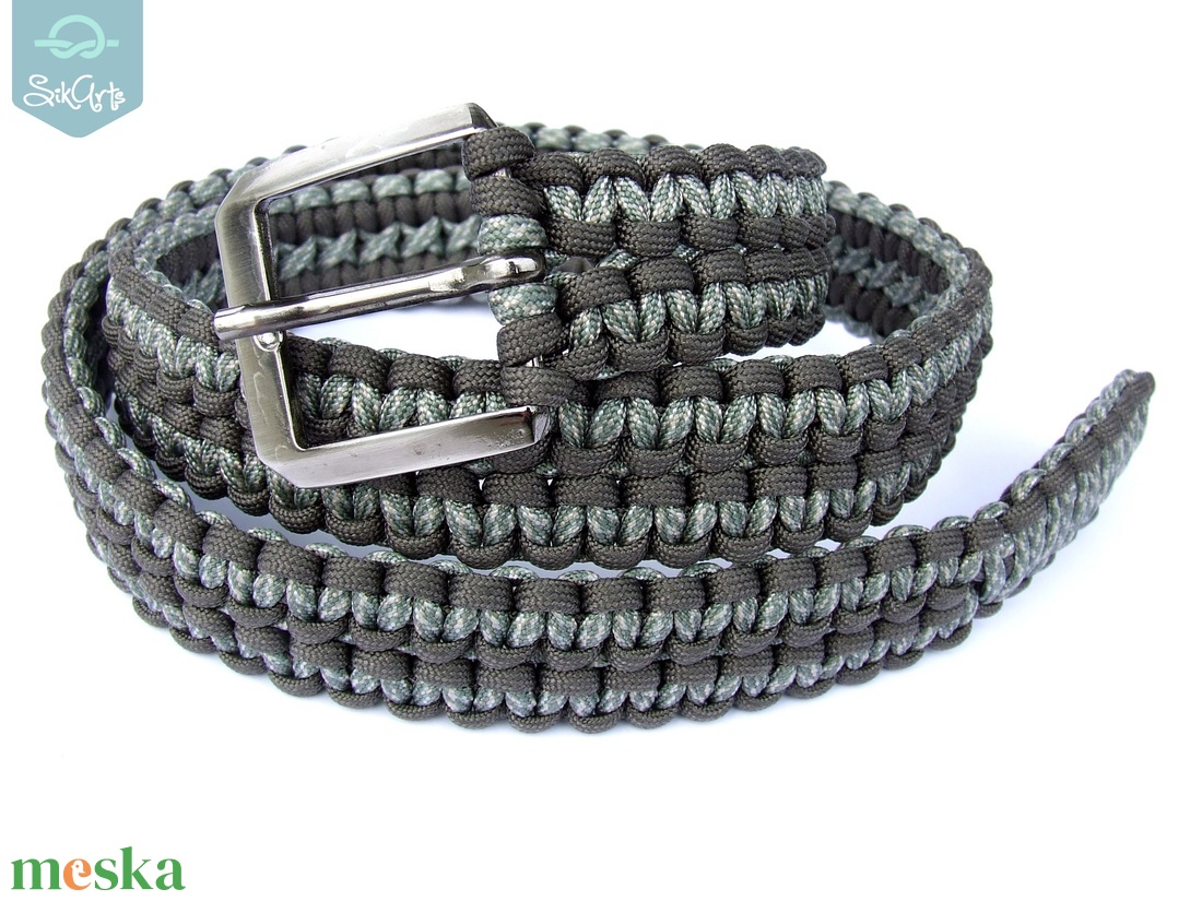 Paracord ÖV - szürke - ruha & divat - öv & övcsat - öv - Meska.hu Paracord ÖV - szürke - ruha & divat - öv & övcsat - öv - Meska.hu