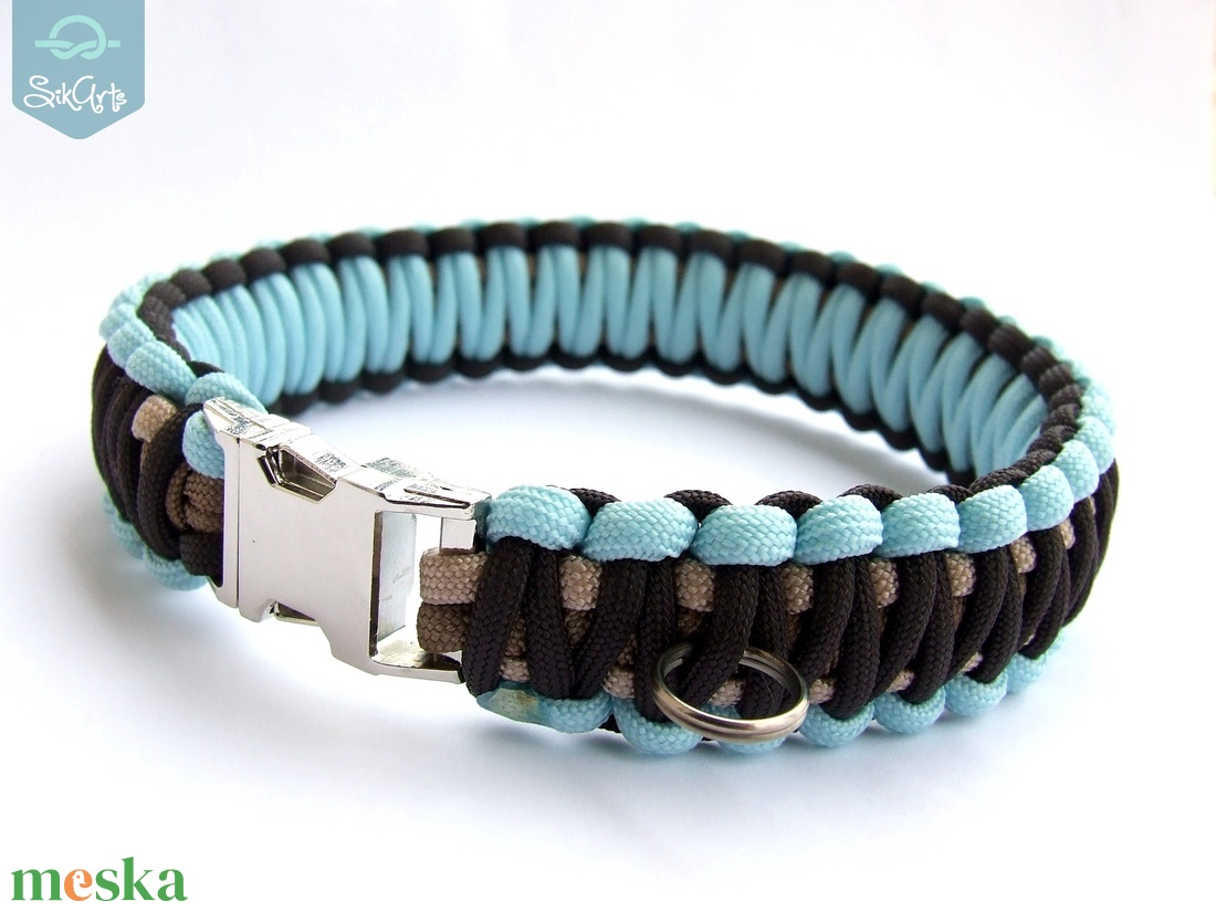 Paracord kutyanyakörv - KINGCOBRA - fém csattal - otthon & életmód - kisállatoknak - kutyáknak - kutya nyakörv - Meska.hu Paracord kutyanyakörv - KINGCOBRA - fém csattal - otthon & életmód - kisállatoknak - kutyáknak - kutya nyakörv - Meska.hu