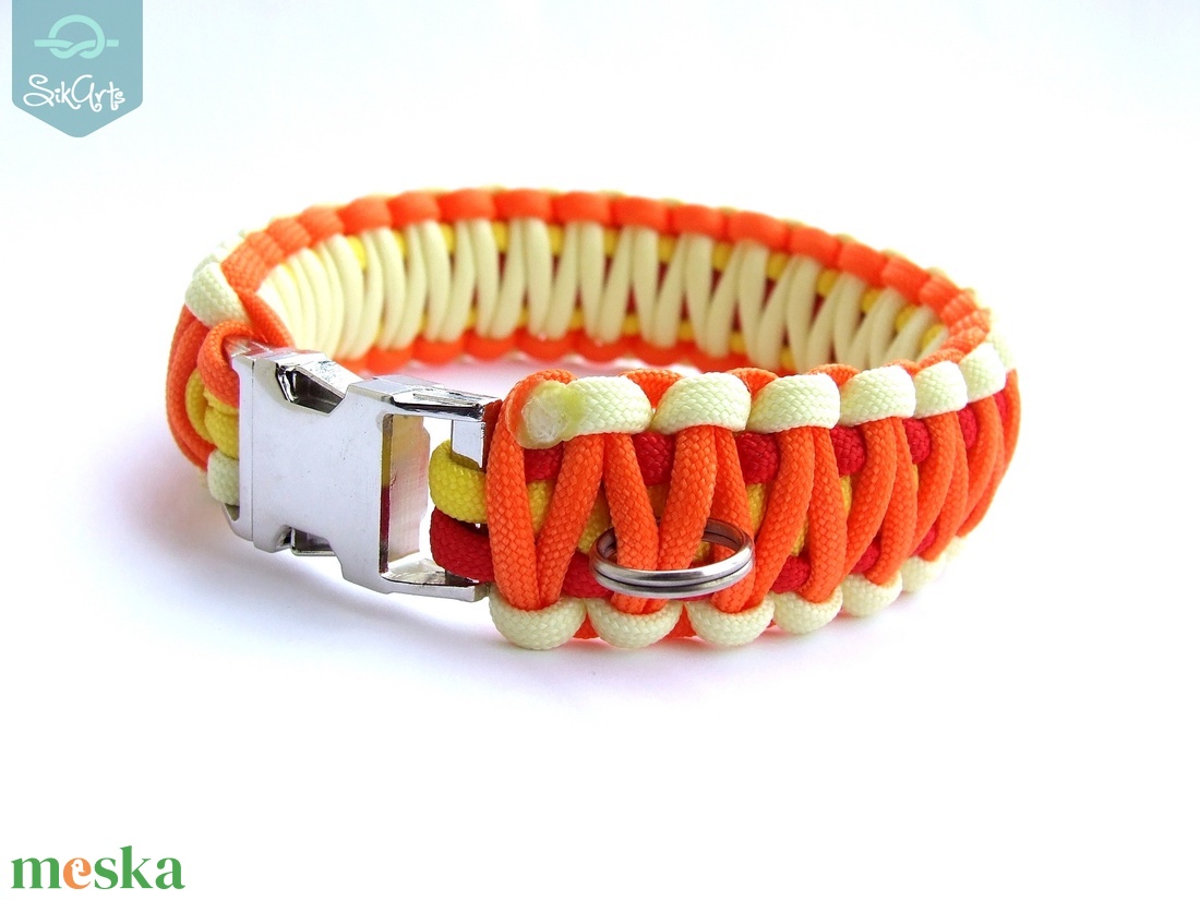 Paracord kutyanyakörv - KINGCOBRA - fém csattal - otthon & életmód - kisállatoknak - kutyáknak - kutya nyakörv - Meska.hu Paracord kutyanyakörv - KINGCOBRA - fém csattal - otthon & életmód - kisállatoknak - kutyáknak - kutya nyakörv - Meska.hu
