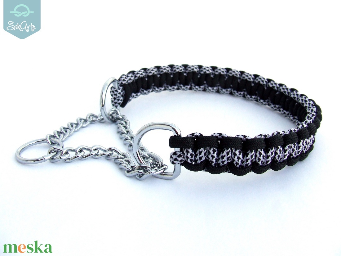 Paracord kutyanyakörv - COBRA CHAIN - otthon & életmód - kisállatoknak - kutyáknak - kutya nyakörv - Meska.hu Paracord kutyanyakörv - COBRA CHAIN - otthon & életmód - kisállatoknak - kutyáknak - kutya nyakörv - Meska.hu